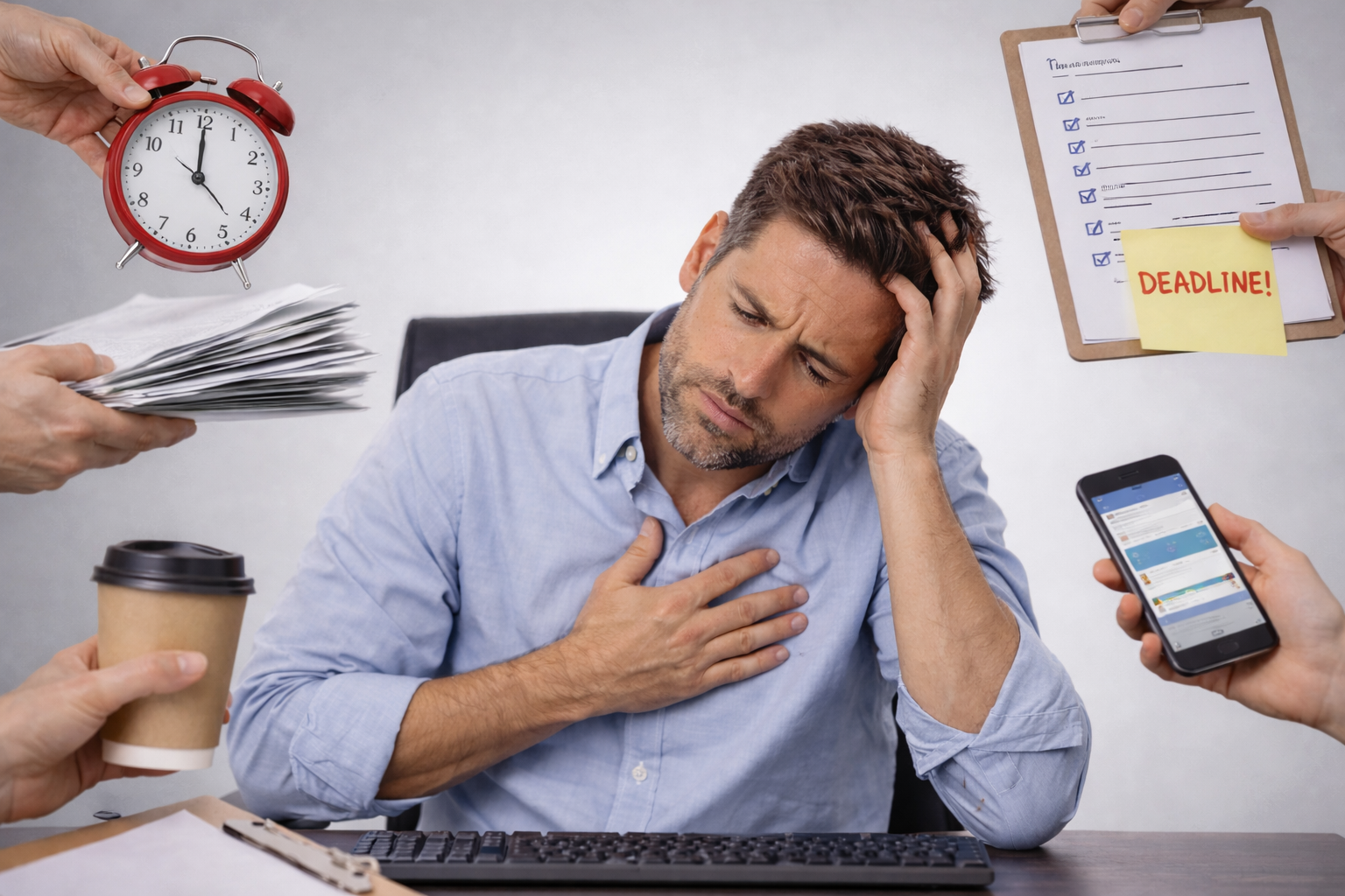 Estrés laboral y burnout en Aguadulce (Almería): cómo detectarlo y tratarlo