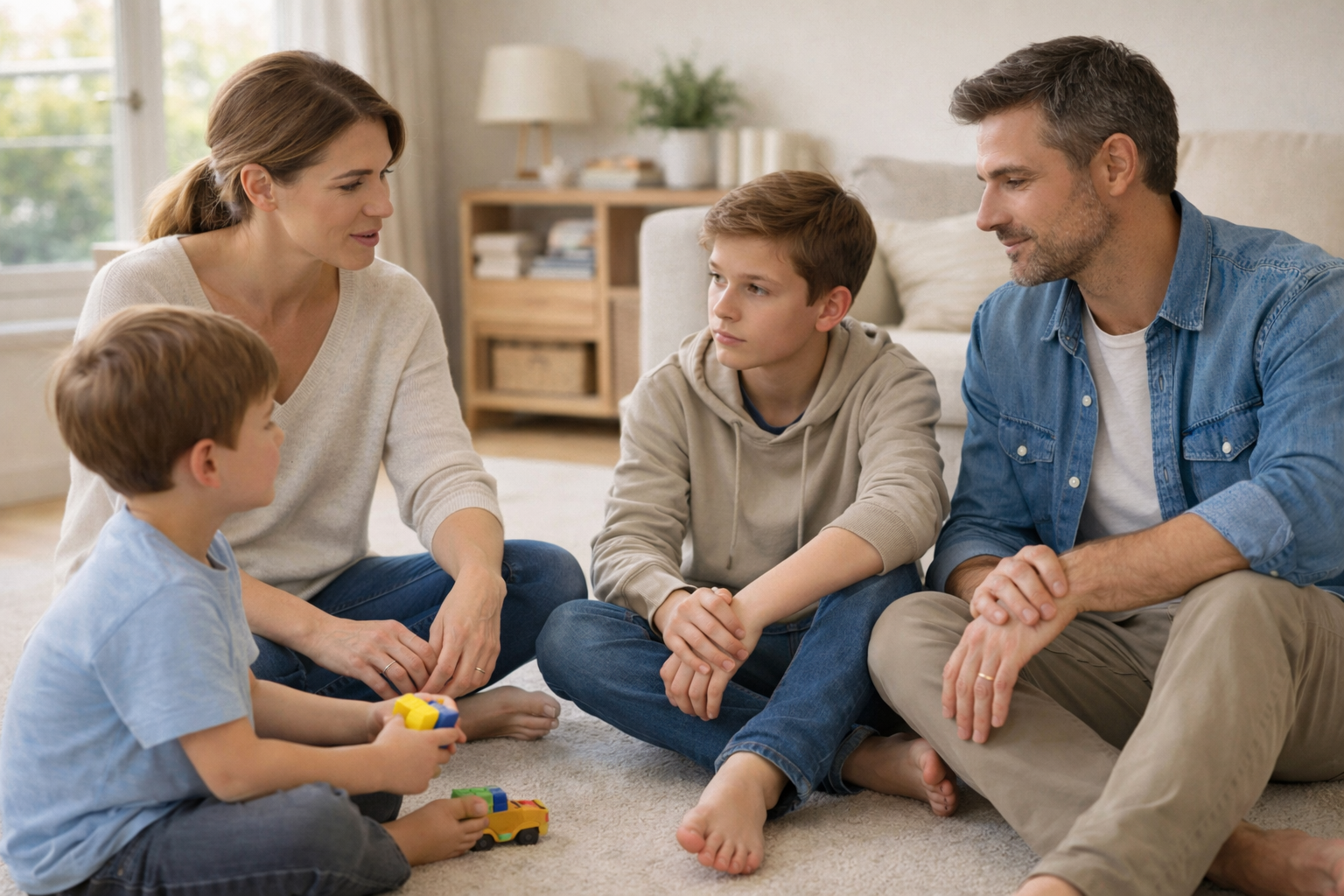 Cómo explicar un divorcio a los hijos según su edad